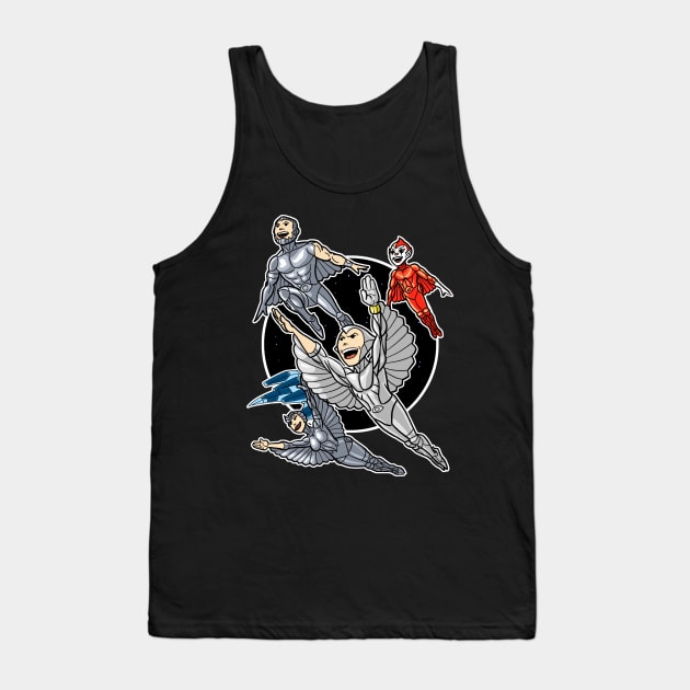 Silverhawks Tank Top by AlanSchell76